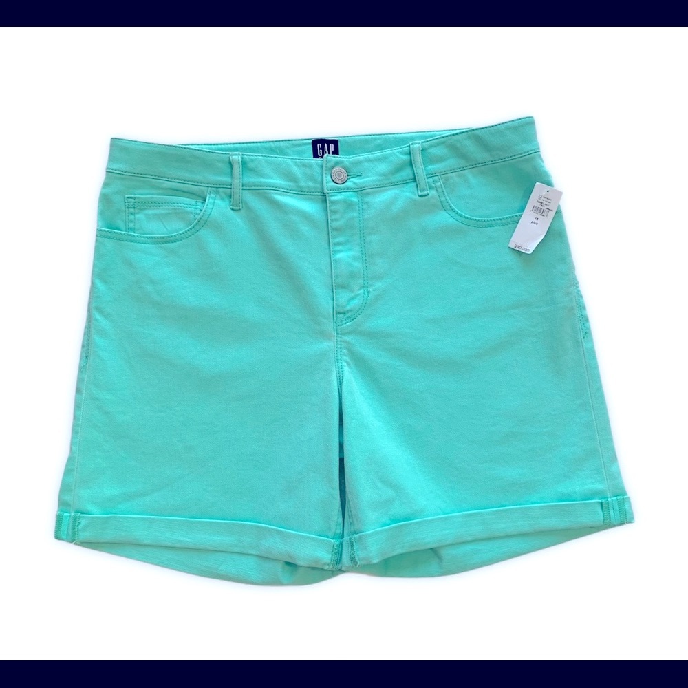 Gap Kids Turquoise Shorts Sz 18 plus